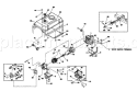 Part Location Diagram of 65365G Briggs and Stratton Engine Adaptor Housing
